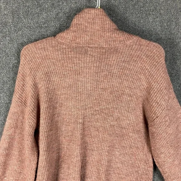 Marled Sweater Women's Medium Knit Henley Acrylic Blend‎ Adults M - Picture 8 of 8